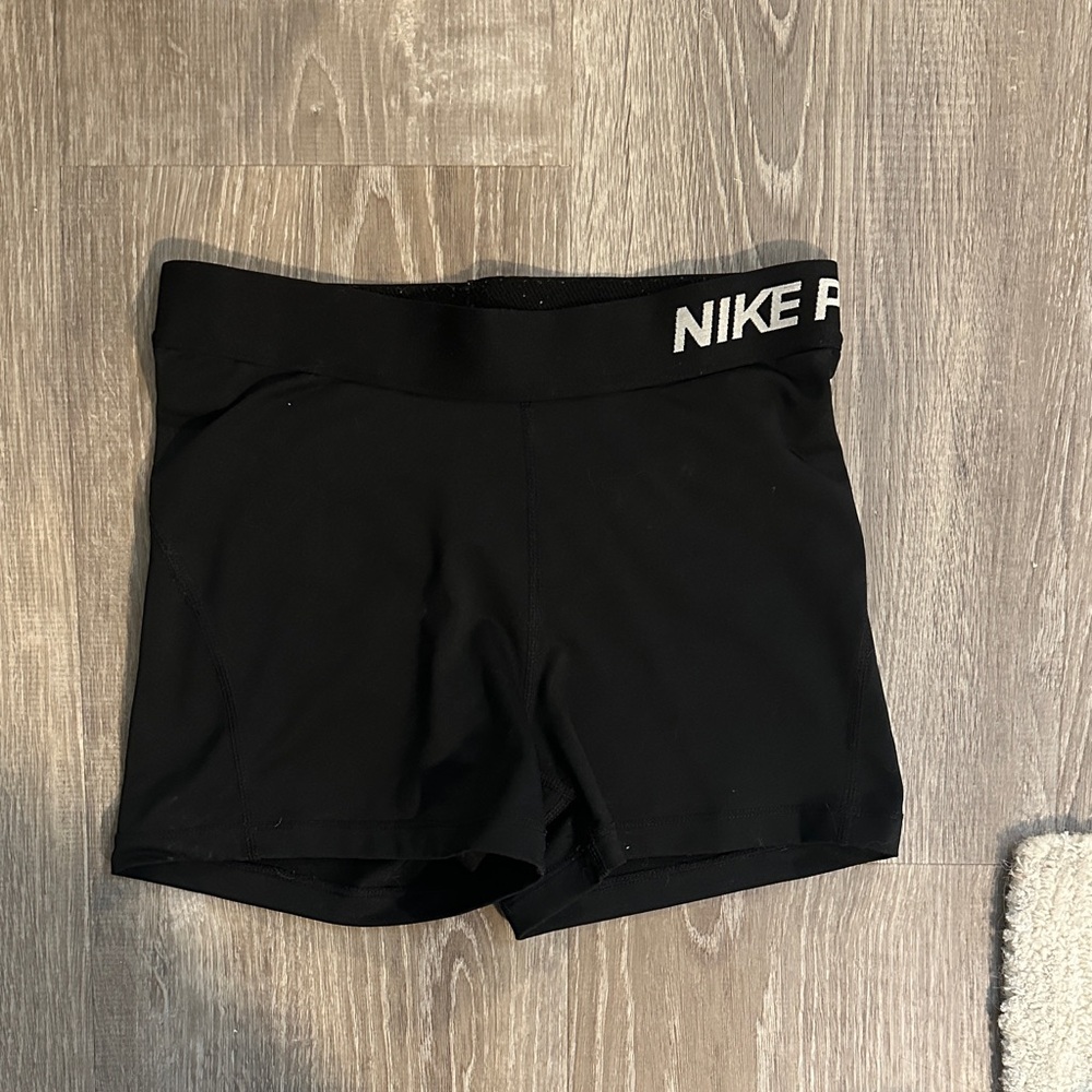 Nike Pro Women's Black Athletic Shorts Dri-fit Small